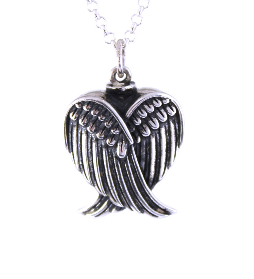 Collana Urna Per Ceneri Animale Domestico - Ciondolo Zampa In Argento 925 Con Incisione 'Forever In My Heart' - 4