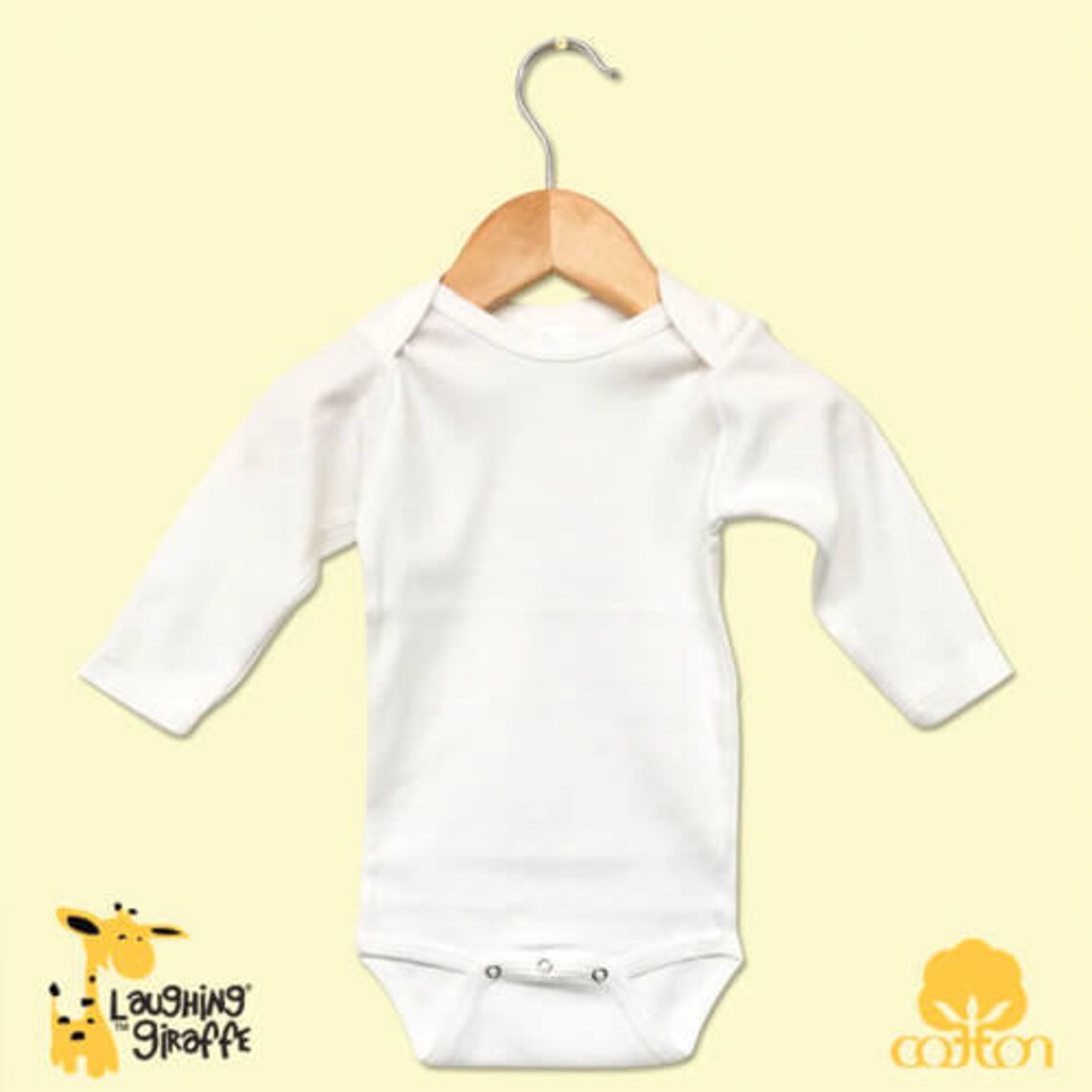 Plain Baby Onesies Blank Baby Bodysuitslong Sleeve Baby Etsy