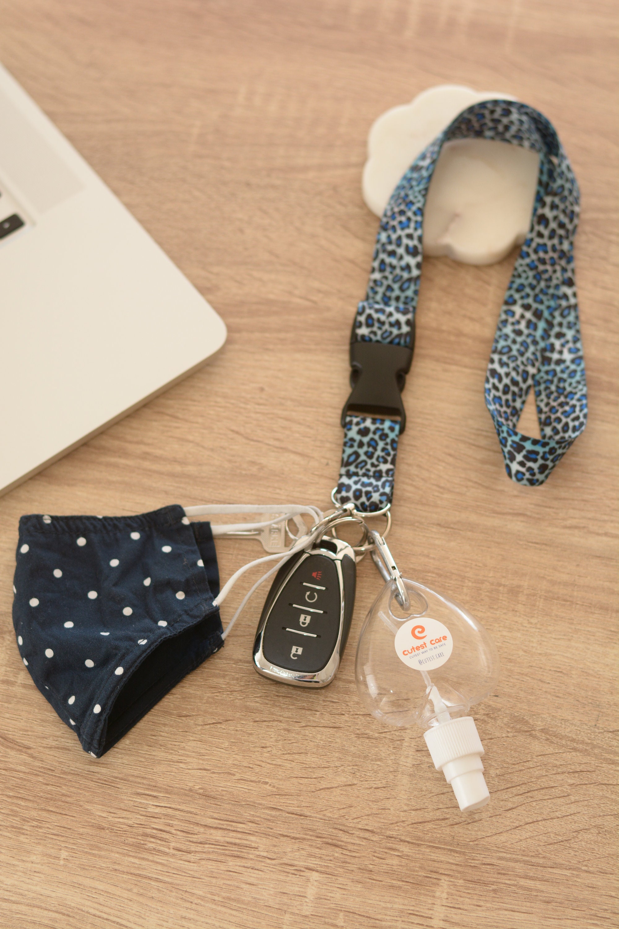 Animal Print Lanyard for work / Cute lanyards for keys / | Etsy