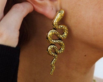 Python Earring A292