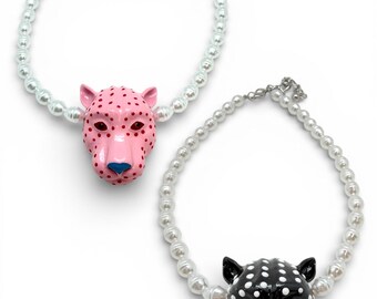 Leopard Necklace A582