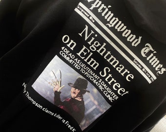 Nightmare on elm St Newspaper Collection