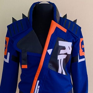 Made to order Valorant Yoru Cosplay. Blue Jacket. Cosplay costume comission. Custom cosplay