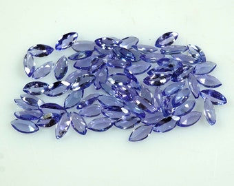 Tanzanite Loose Gemstone A+ Quality For Jewelry Making,Tanzanite Marquise Shape Brilliant Cut,  Blue Tanzanite Faceted All Calibrate Sizes