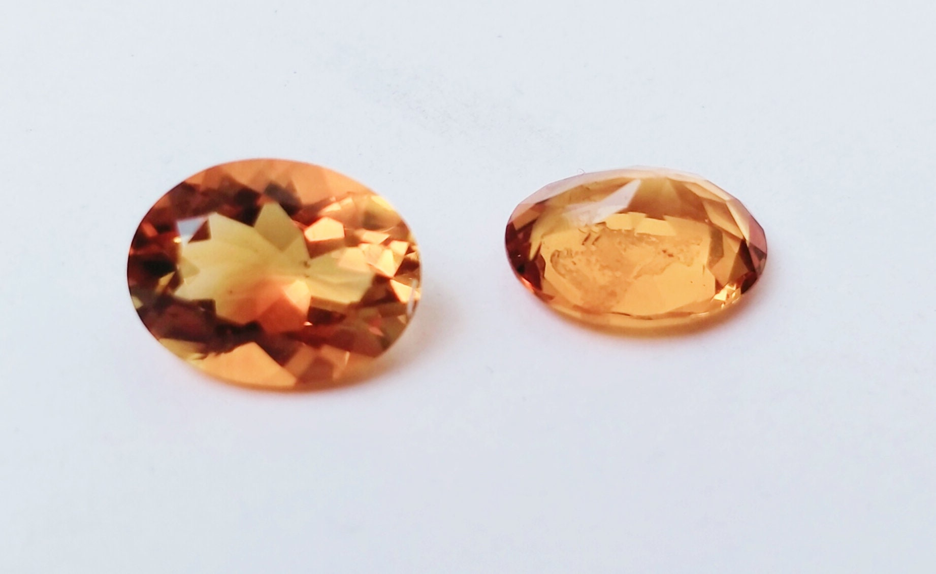 AAA Quality Loose Citrine Stone Natural Citrine Oval Faceted Etsy