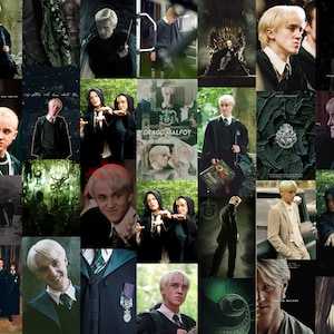 DRACO MALFOY Wall Collage Kit (57 Images)