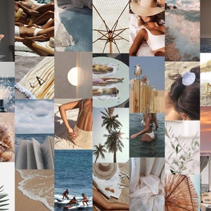 BEACH AESTHETIC Wall Collage Kit (50)
