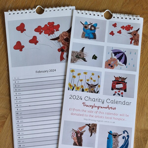 Slim Calendar 2025 Etsy UK