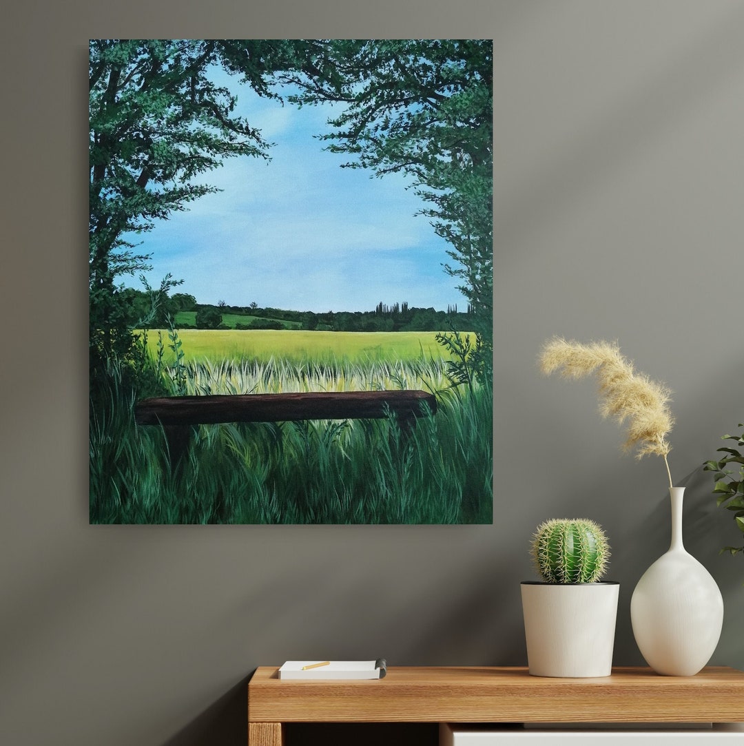 Original Art - View on Flitch Way - Flitch Way Collection - Etsy