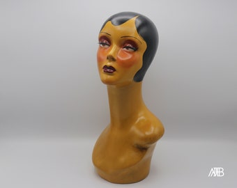 Exklusive Hartschalen Perücke für Schaufensterpuppe Mannequin Figur Haare T1 
