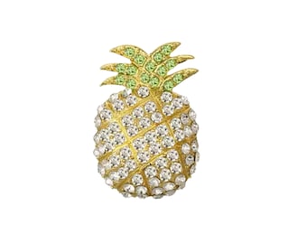 Ananas Obst Festzug Kandidat Anzahl Magnet Schärpen Mode-Accessoire Geschenk Button Pin Broschen Anstecknadel Magnetisch