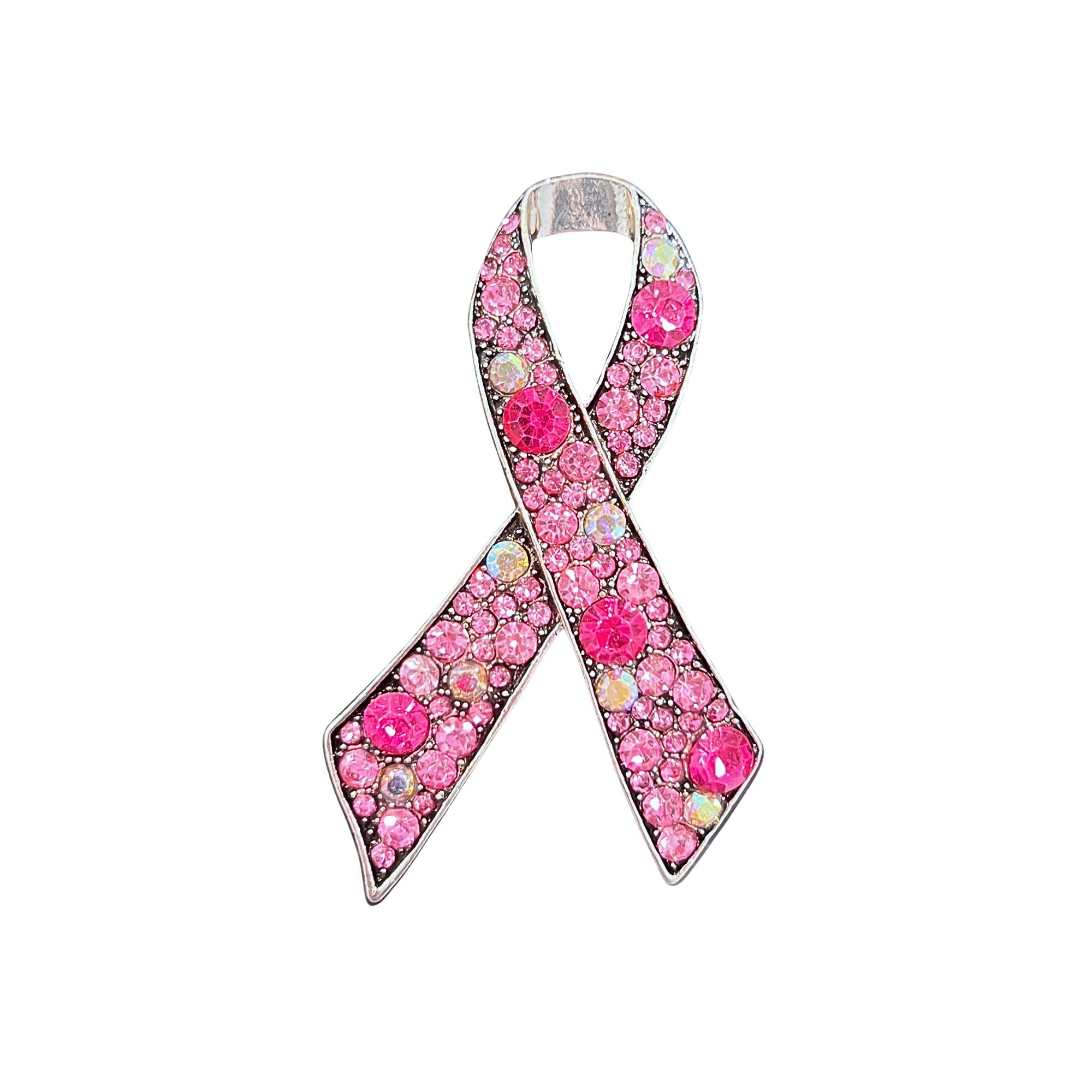 Pageant Button Ribbon Hot Pink & AB Ribbon Awareness: Pageant Contestant Number Magnet Sashes ...