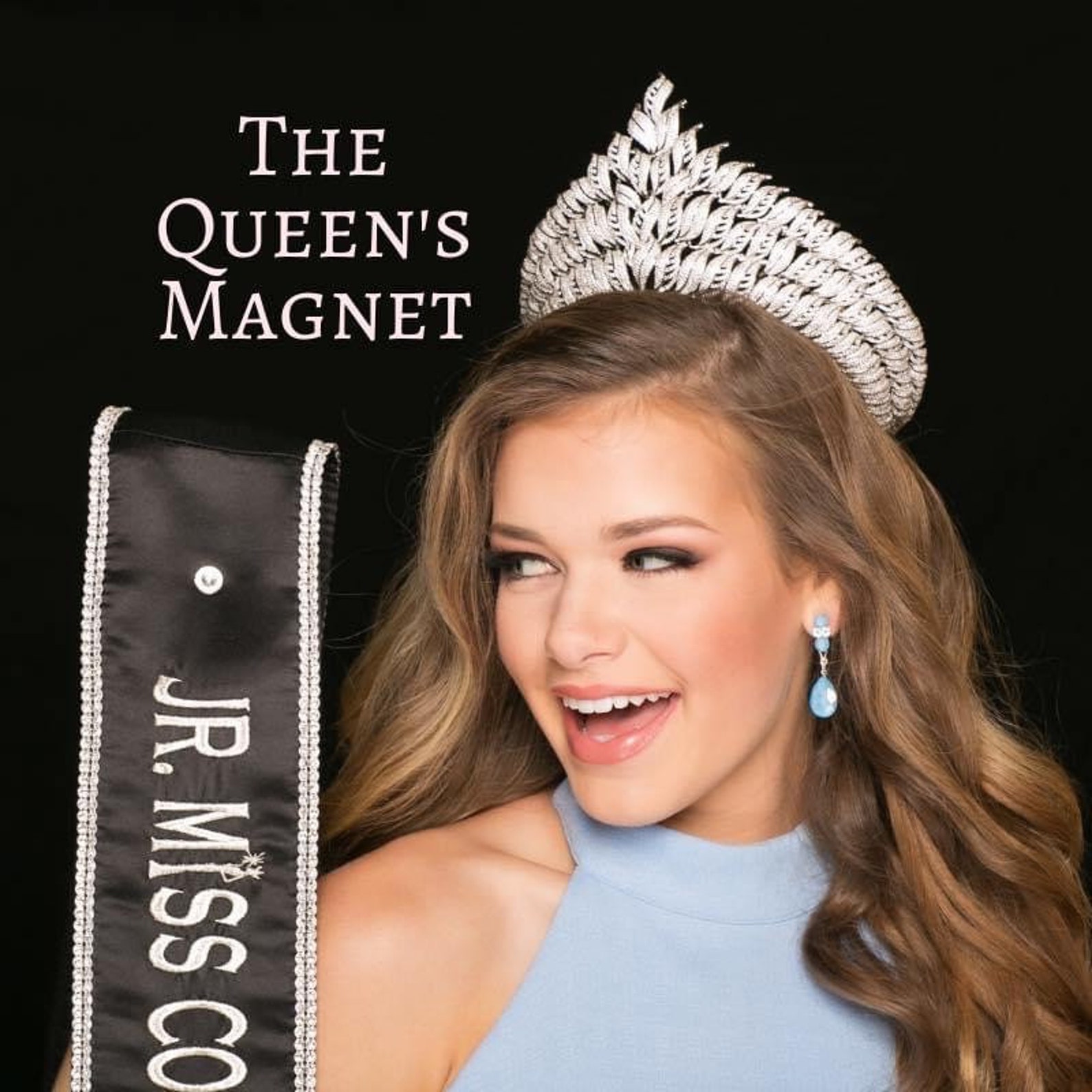 Crystal Queen for Pageant Contestant Numbers Sashes Etsy