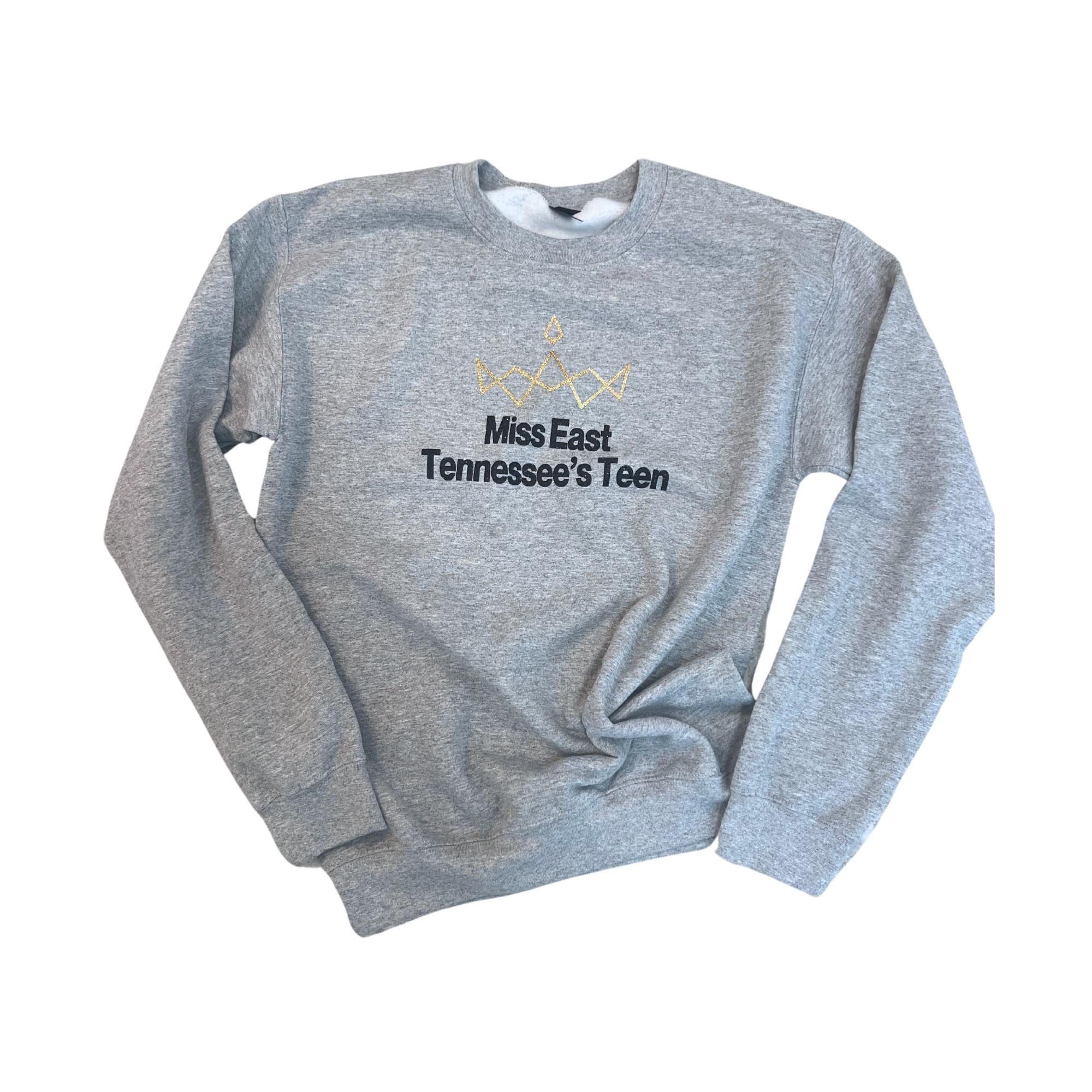 Personalized Sweatshirt: Dance School Pageant Title Cheerleader Gymnastics Sports Logo Large Custom Athletic Jacket Top Custom Customized