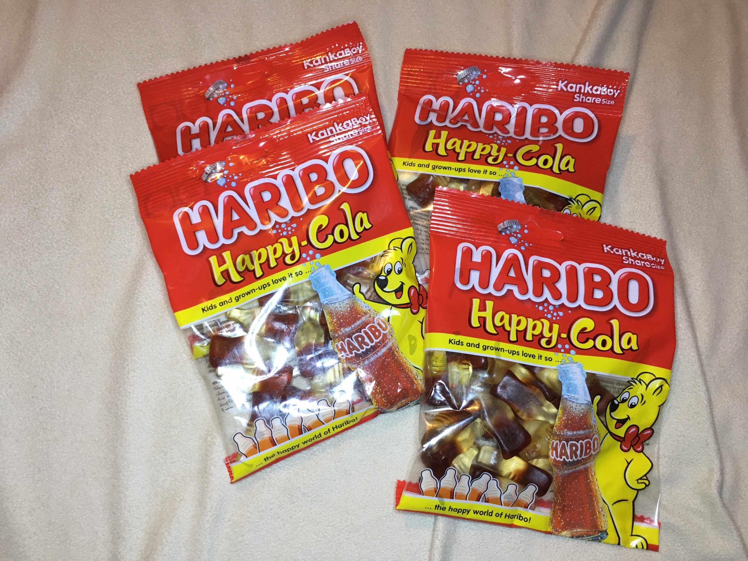 Halal Infused Gelatin Haribo Snack Happy Cola Gummy Cola Etsy