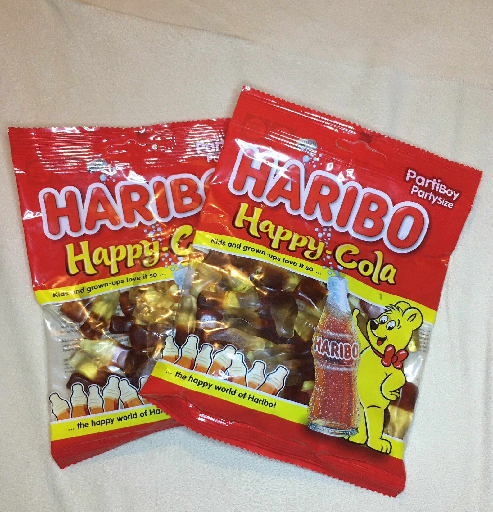 Halal Infused Gelatin Haribo Happy Cola Edible PartiBoy Etsy