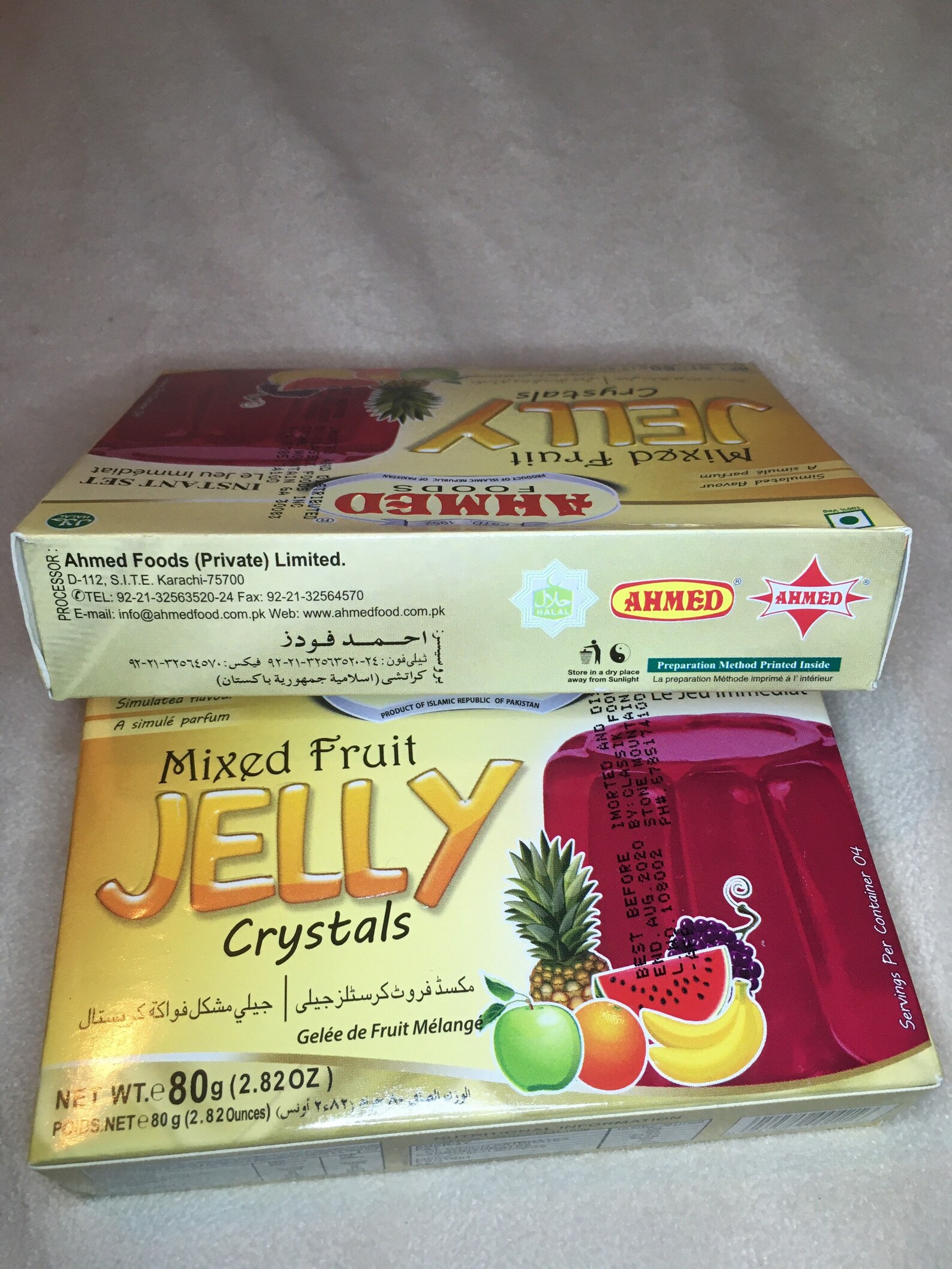 Halal Flavored Mixed Fruit Jelly Infused Crystals Mix Edible Etsy
