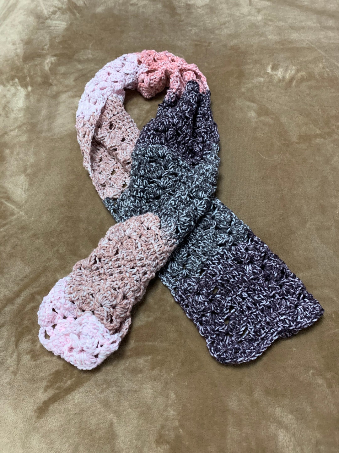 Felicity Ombre Rustic Lace Scarf - Etsy.de
