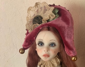 手作り粘土カップル人形、ロマンチックなデート、カスタムドールハウス