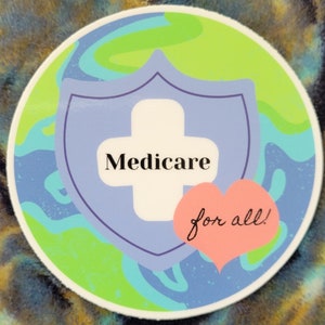 Medicare voor alle sticker