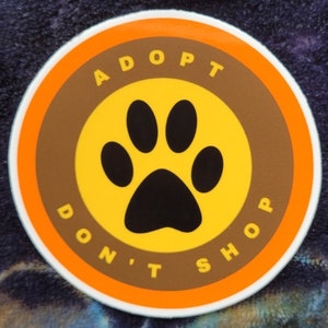 Adopteer geen winkelsticker