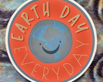 Earth Day Everyday Sticker