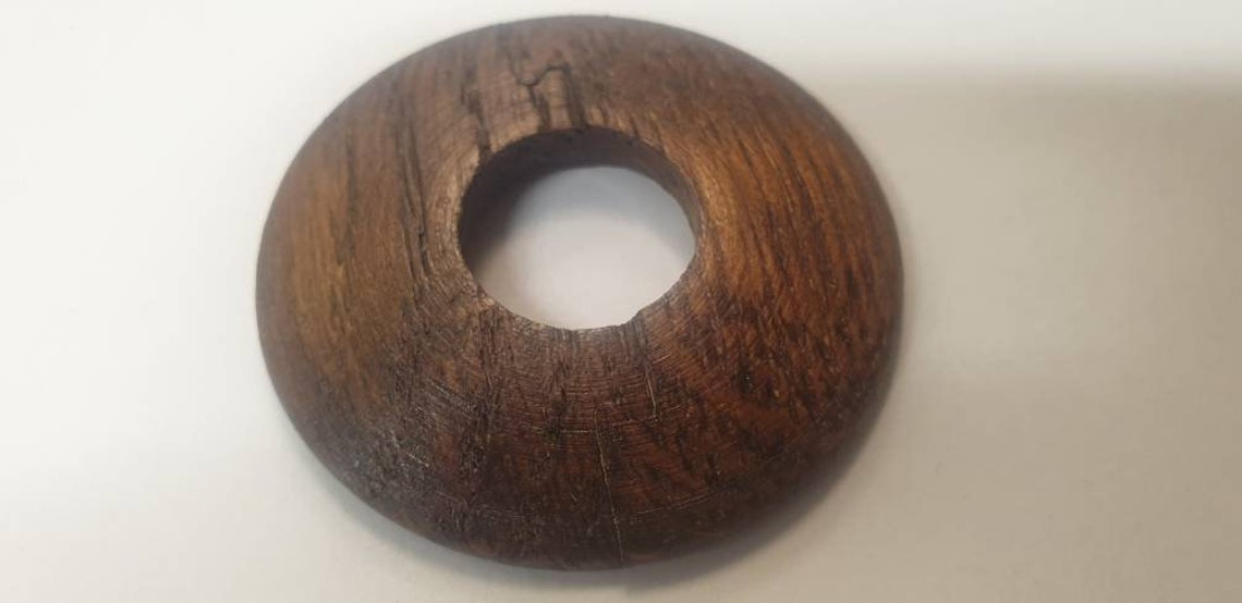 Wood Radiator Pipe Collar Solid Oak Cover 15mm to Fit Standard UK Pipes