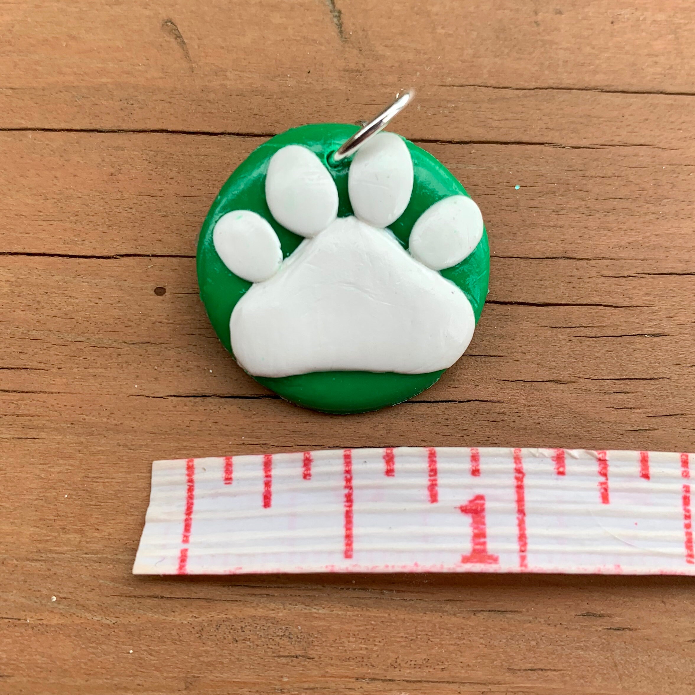 Paw prints / polymer clay earrings / lightweight / school Etsy