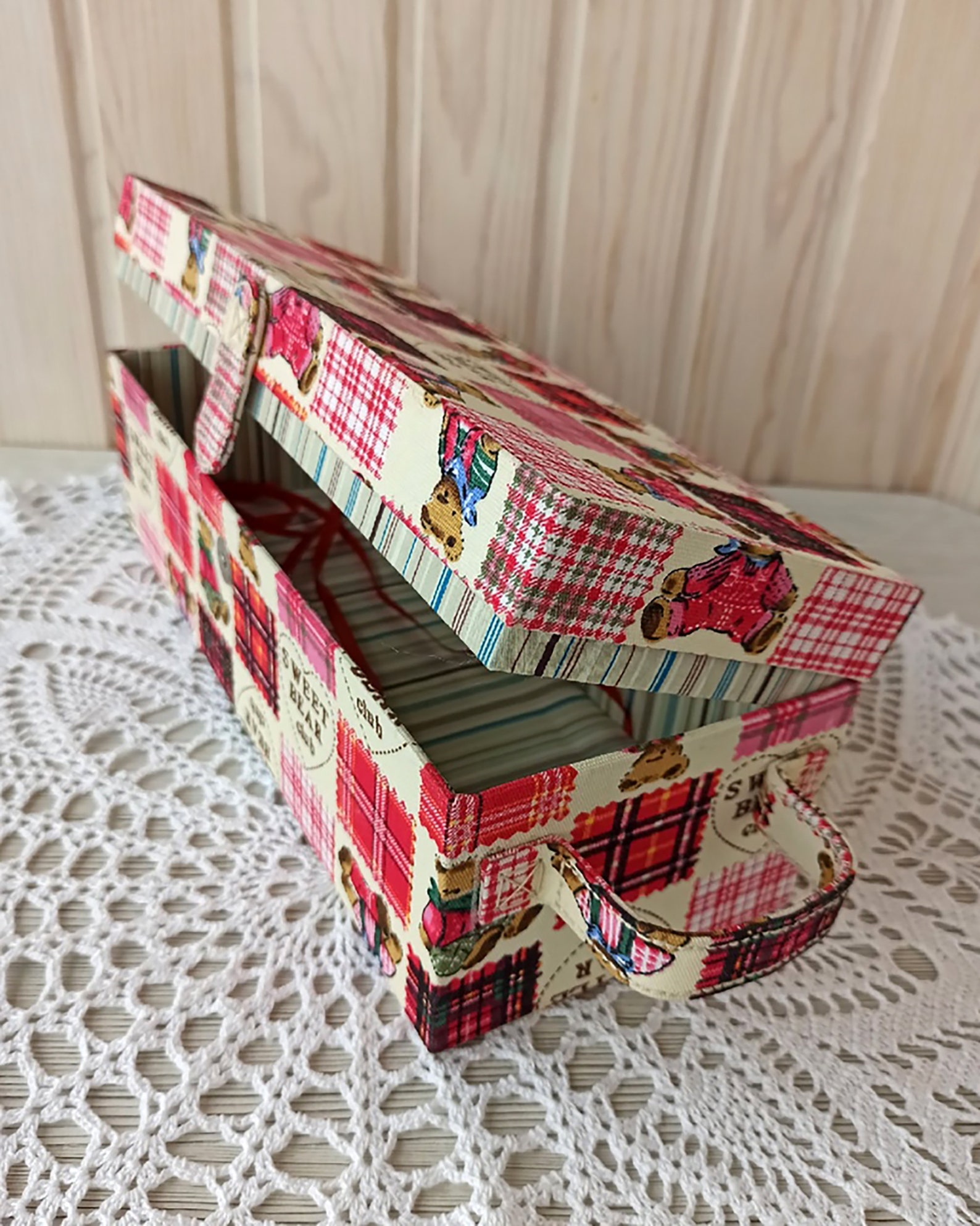 Decorative storage Box for Doll and her Clothes doll gift Etsy