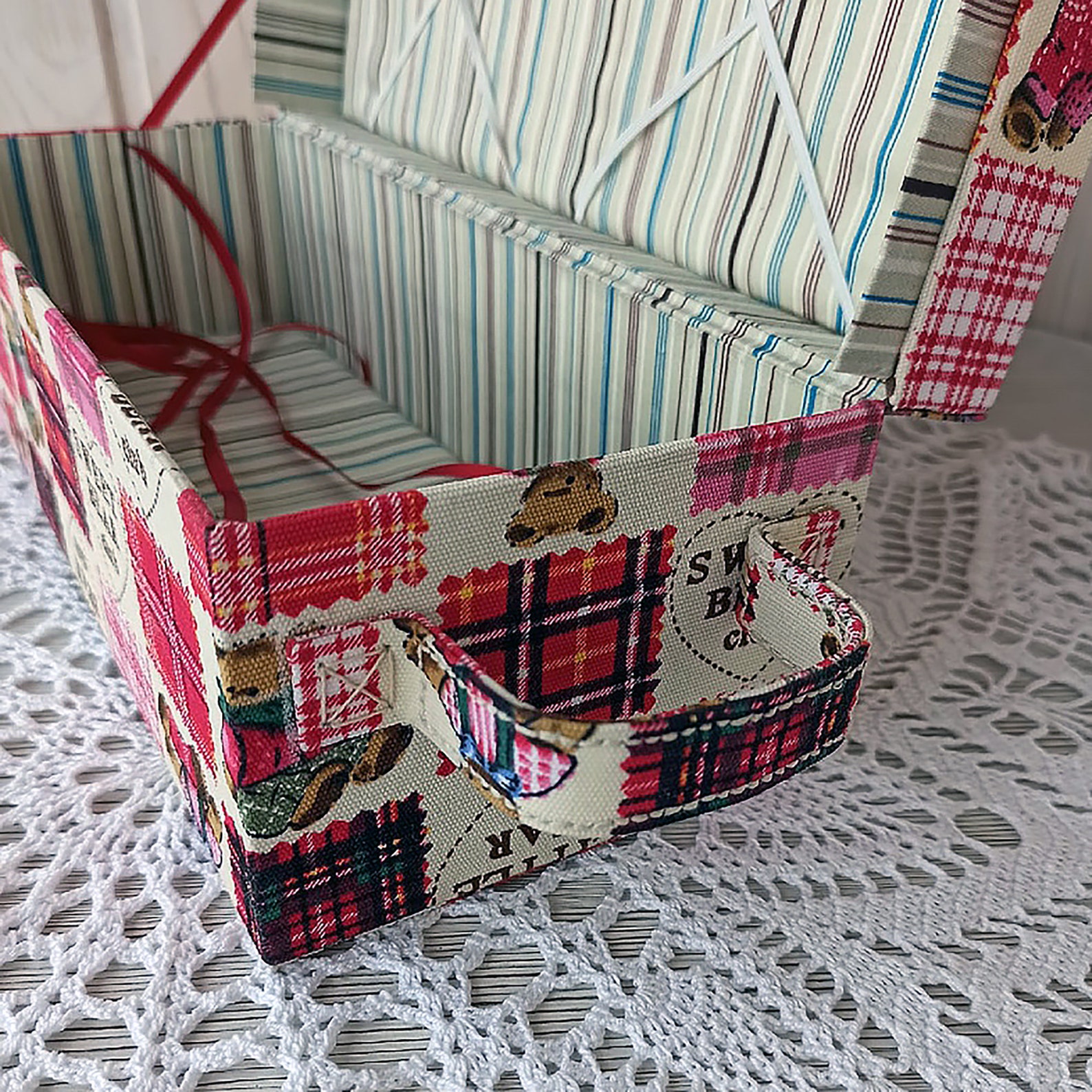 Decorative storage Box for Doll and her Clothes doll gift Etsy