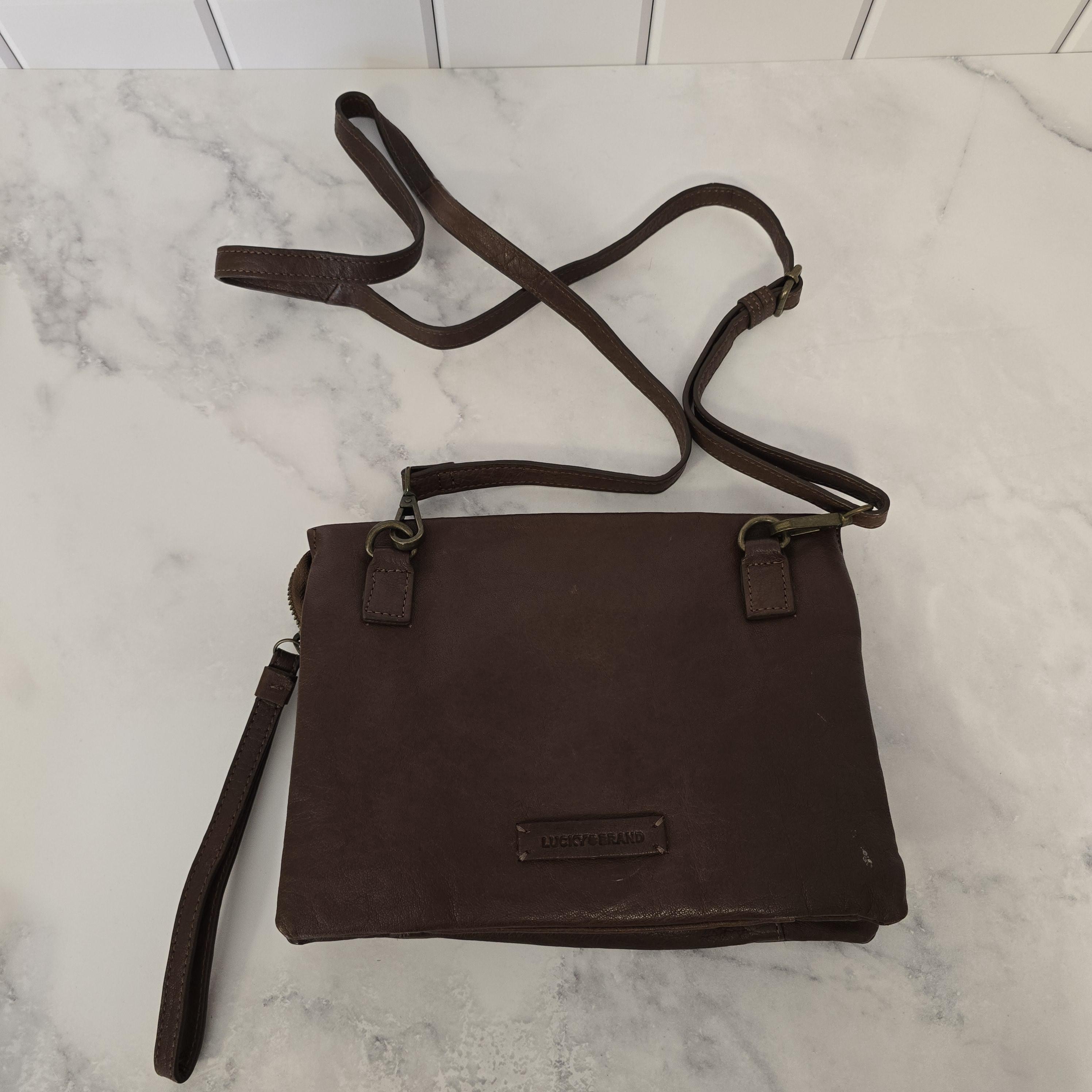 Lucky Brand バック カバン ショルダー NY購入  レア Amazon.com: Lucky Brand Nyra Small Fringe Crossbody : Clothing