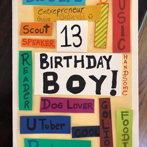 Dreizehnter (13.) Geburtstag