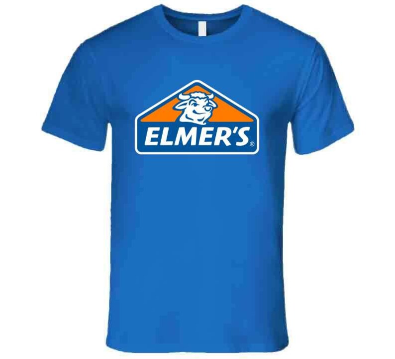 Elmer's Glue Logo T Shirt Etsy