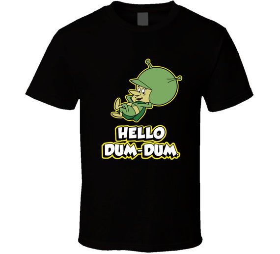 The Great Gazoo Hello Dum Dum Flintstones Cartoon Retro Fan T Etsy