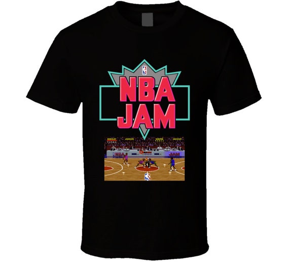 Nba Jam 1993 Best Video Games of All Time T Shirt Etsy