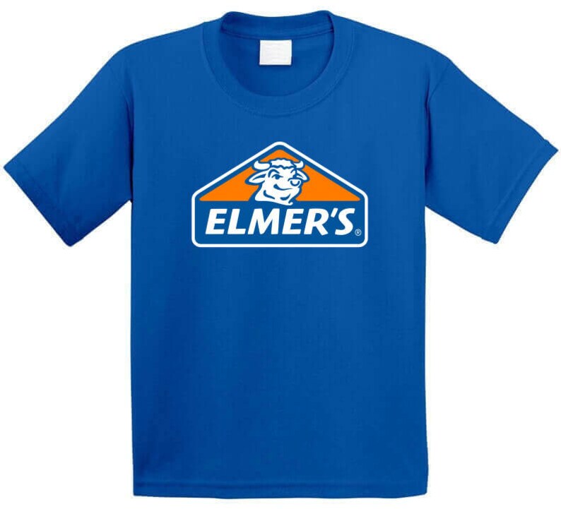 Elmer's Glue Logo T Shirt Etsy