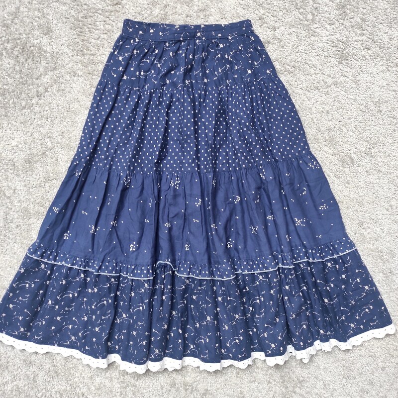 Blue Prairie Skirt-Waist 28