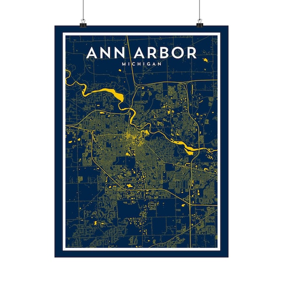 Atlas Map Of Ann Arbor Mi