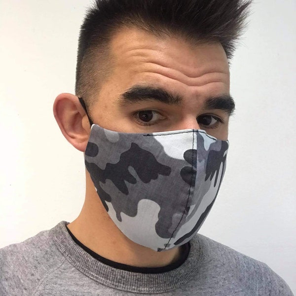 Camo Face Mask Etsy