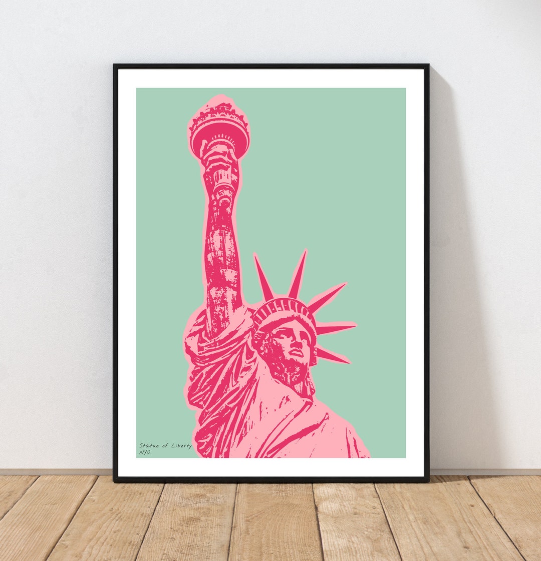 Statue of Liberty Art Print by Embarcadero Prints Statue of Liberty