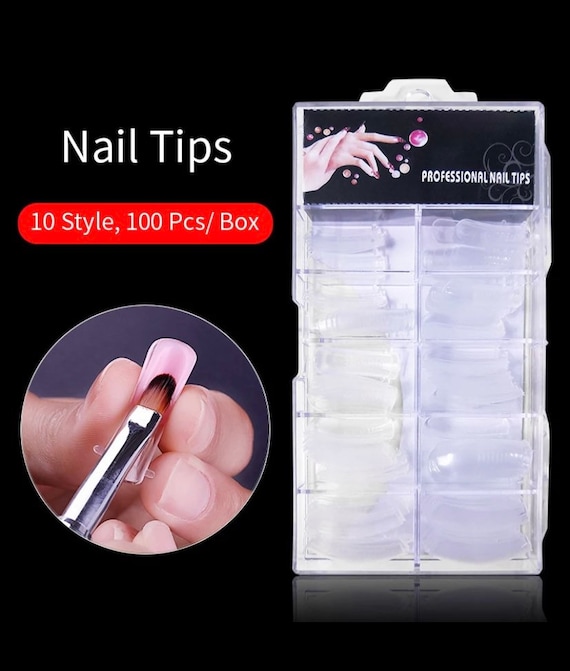 Poly Gel Nail Kit 32 Piece 48W LED Nail Lamp, Nail Extension Gel, Nail Art  Tools | eBay