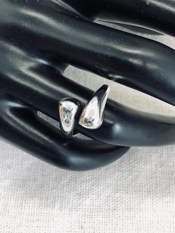 Sterling Silver Asymmetrical Ring - image 1