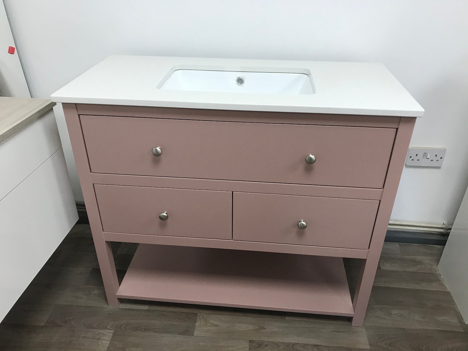 Painted Vanity Unit With Single Undermount Basin. Etsy UK