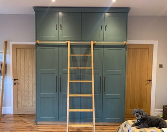 Bespoke Fitted Wardrobe | Painted Doors |Custom Made Wardrobes With Bespoke Storage Solutions