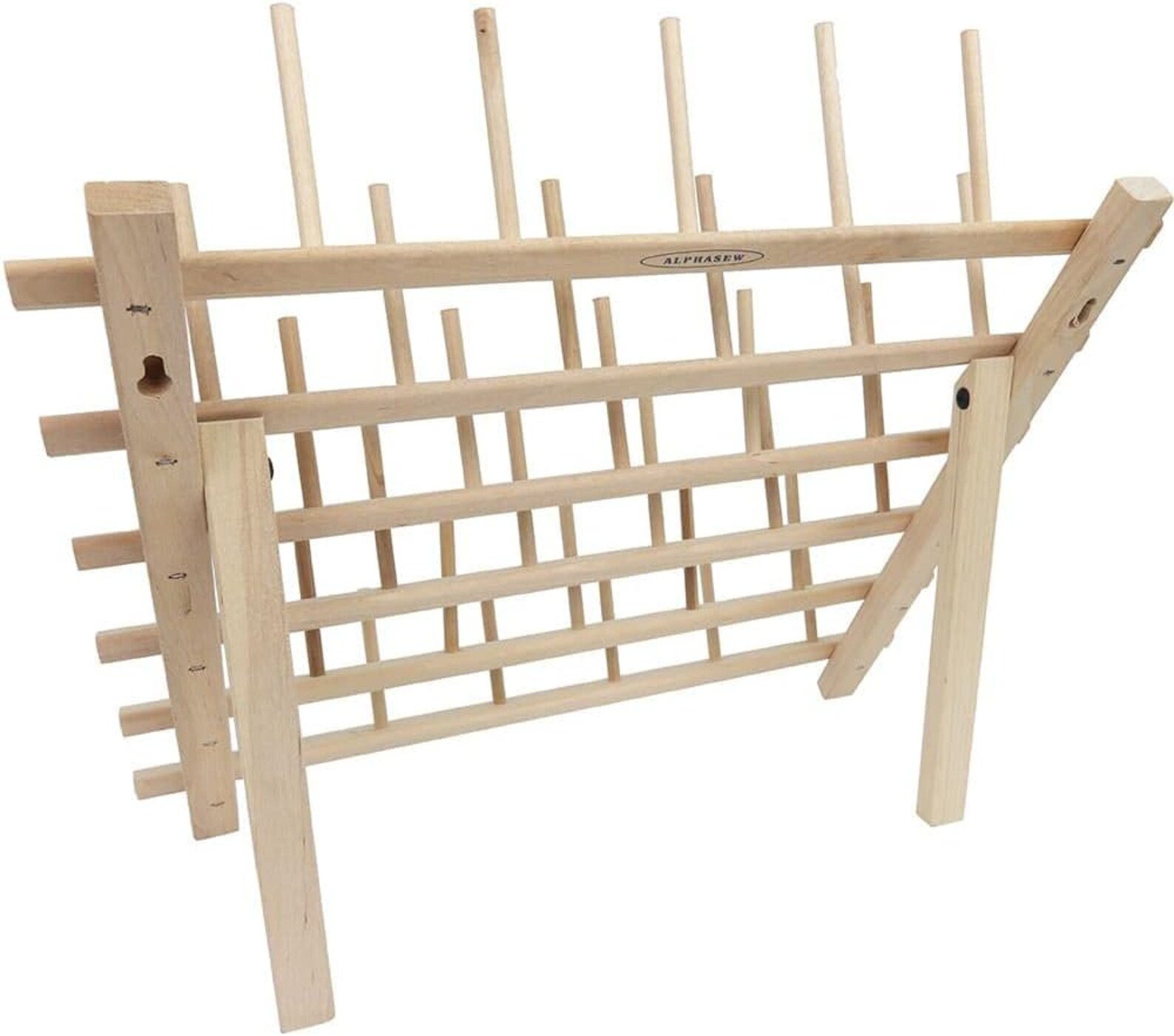 2-33 Spool Cone Wood Thread Racks (holds 66 Spools) Hardwood ...
