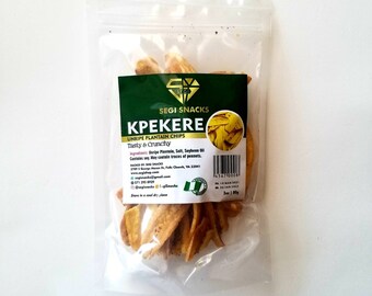 Kpekere (Unripe Plantain Chips) (80g)