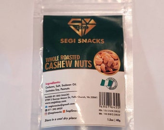 Roasted Cashews (40g)