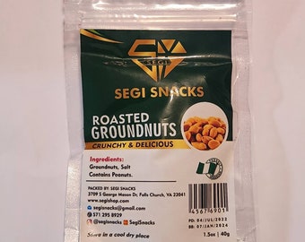 Plain or Sweet Roasted Groundnut (40g)