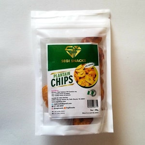 Peppered or Unpeppered Plantain Chips 80g image 4