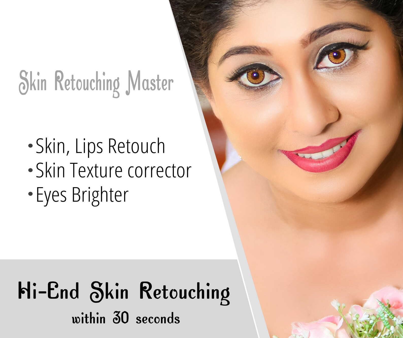 Skin Smoothing Action Professional Highend Skin Etsy